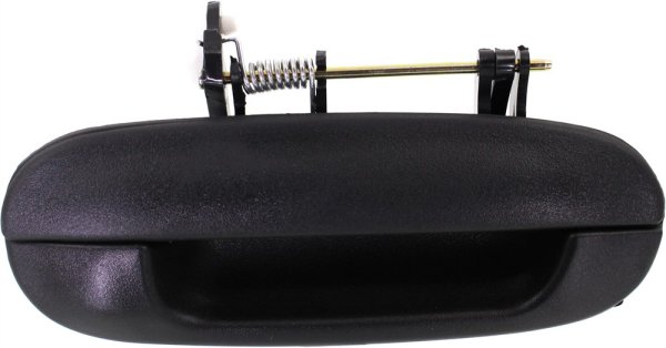 Front Exterior Door Handle for Chevrolet Trailblazer/GMC Envoy 2002-2009, Right (Passenger), Textured Black, Without Keyhole, Replacement