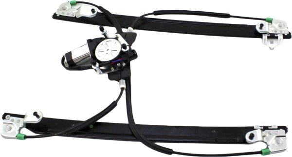 Front Window Regulator for Dodge Caravan 2001-2003, Right (Passenger), Power, with Motor, Replacement