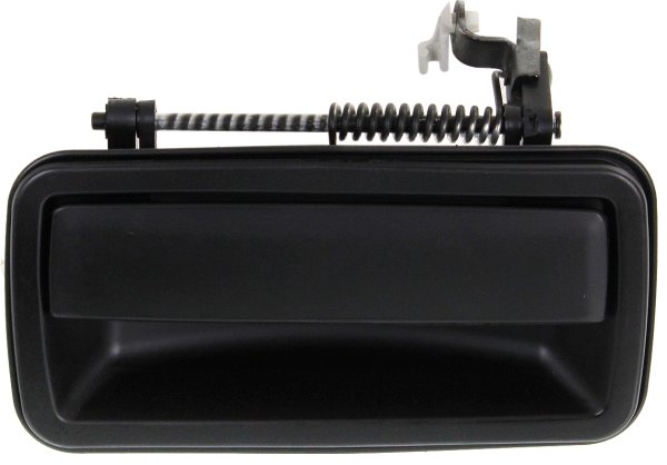 Rear Exterior Door Handle for Chevrolet Blazer 1995-2005, Left (Driver), Smooth Black, 4-Door, Plastic, Replacement