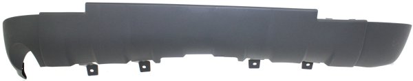 Rear Lower Valance for Chevrolet Equinox 2007-2009, Lower Bumper Cover, Textured Finish, Excludes Sport Model, Replacement
