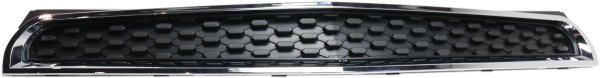 Textured Black Shell and Insert Grille for Chevrolet Equinox LS/LT Model 2012-2015 without Chrome Package, Replacement