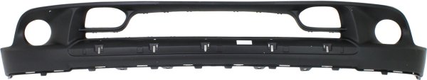 Front Bumper Cover for Dodge Durango 2011-2013, Lower Section, Textured Black, Replacement