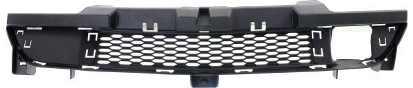 Front Bumper Grille for Dodge Charger 2011-2014, Textured Gray, Compatible with Adaptive Cruise Control, for R/T, SE, SXT Models, Replacement