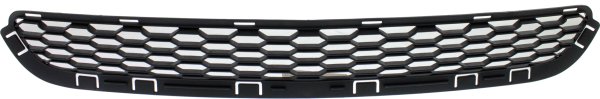 Front Bumper Grille, Textured Black for Dodge Avenger 2011-2014, Replacement