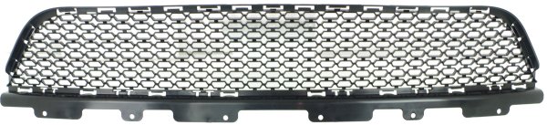 Front Bumper Grille for Dodge Durango 2014-2020, Textured Gray, Without Adaptive Cruise Control, With Chrome Trim, Code MF5, Citadel/GT, Limited/SXT Models 2017-2018, Replacement