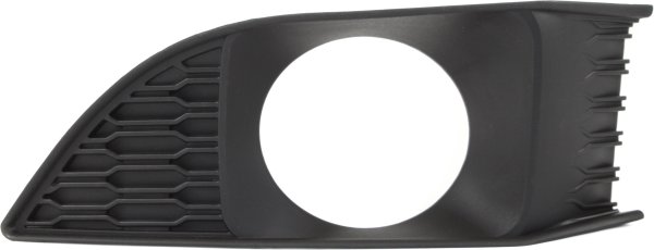 Front Fog Light Molding for Dodge Charger 2011-2014 Right (Passenger), Textured Black, with Adaptive Cruise Control, Suitable for R/T, SE, SXT Models, Replacement