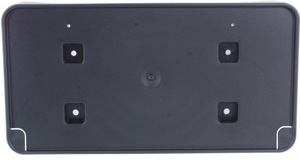 Front License Plate Bracket for Dodge Charger 2015-2023, Textured Type 2 with Hood Scoop, Replacement