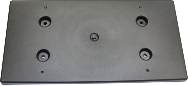 Front License Plate Bracket for Dodge Promaster Van 2014-2022, Textured Black, Replacement