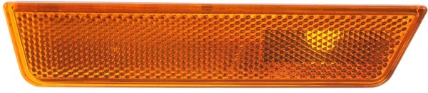 Front Side Marker Light for Dodge Challenger 2008-2014, Right (Passenger), Lens and Housing, Compatible for 2013-2014 models without Chrome Trim, Replacement
