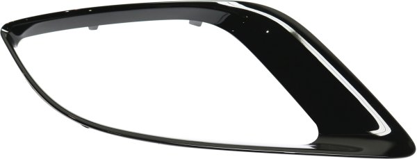 Front Fog Light Molding for Dodge Durango 2016-2020, Left (Driver), Black, Excluding SRT/Pursuit Models, Replacement