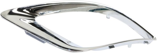 Front Fog Light Molding for Dodge Durango 2014-2020, Left (Driver) Side, Chrome, fitting Citadel, GT, Limited, SXT Models, Replacement