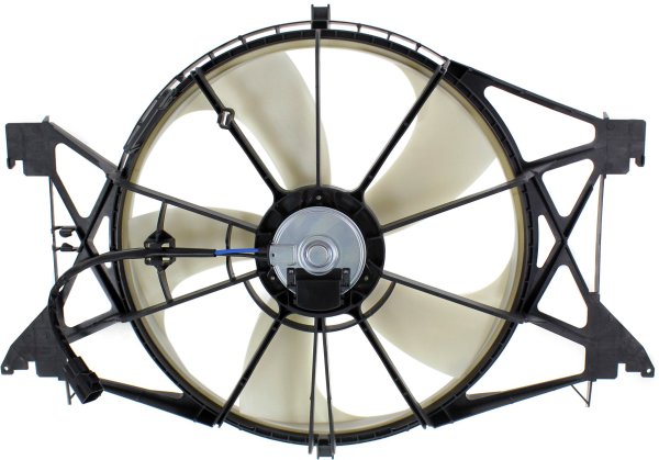 Radiator Fan Assembly for RAM Full Size 2009-2018, Single Fan, Suitable for 4.7/5.7/6.4L Engine, Includes 2019-2022 1500 Classic Model, Replacement