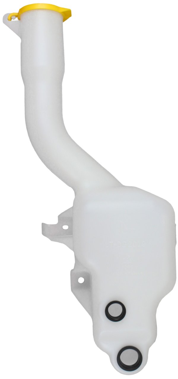 Washer Reservoir Tank and Cap for Dodge Magnum 2005-2008, Chrysler 300 2006-2010, Charger 2006-2010, Without Headlight Washer, With Sensor Hole, Replacement