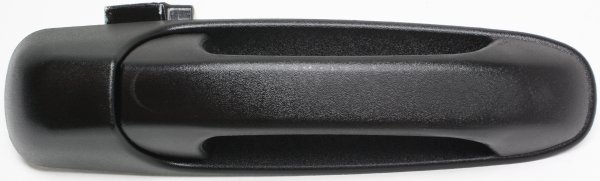 Front Exterior Door Handle for Dodge Durango 2004-2009, Dakota 2005-2011, Right (Passenger), Textured Black, Without Keyhole, Plastic, Replacement