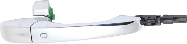Front Exterior Door Handle for Dodge Durango (2011-2022), Jeep Grand Cherokee (2011-2021), Right (Passenger), Chrome, Without Keyhole, With Keyless Entry, Replacement