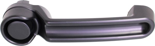 Front Exterior Door Handle for Jeep Wrangler (JK) 2007-2018, Right (Passenger) = Left (Driver), Primed (Ready to Paint), Without Keyhole, Plastic, Also Fits Rear Right (Passenger)/Left (Driver), Replacement