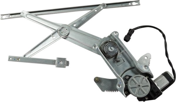 Front Window Regulator for Dodge Dakota 1997-2004, Power with Motor, Left (Driver) Side, Regular/Club Cab, Replacement