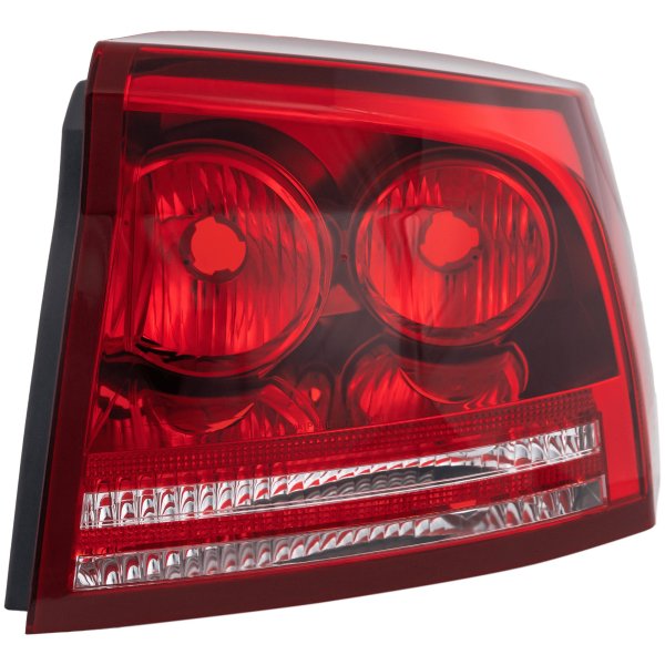 Tail Light for Dodge Charger 2006-2008, Right (Passenger) Side, Lens and Housing, Replacement