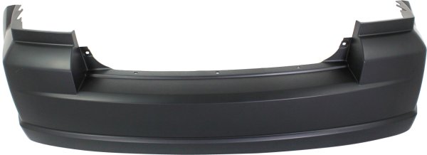 Rear Bumper Cover for Dodge Caliber 2007-2012, Primed (Ready to Paint), without Exhaust Hole, Code MLA, Replacement
