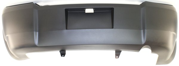 Rear Bumper Cover for 2008-2010 Avenger, Dodge, Primed (Ready to Paint) with Single Exhaust Hole, Replacement