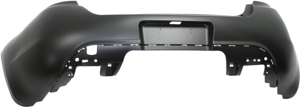 Rear Bumper Cover for Dodge Dart 2013-2016, Primed (Ready to Paint), without Parking Aid Sensor Holes, Replacement