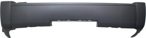 Rear Bumper Cover for Dodge Nitro, 2007-2009, Matte Black with Tow Hook Hole, Replacement