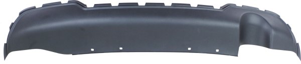 Rear Lower Valance for Avenger 2011-2014, Lower Bumper Cover, Textured with Single Exhaust Holes, Replacement