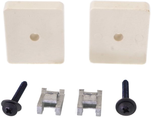 Front Bumper Molding Bracket for Ford Explorer 2006-2010, Right (Passenger)=Left (Driver), Replacement