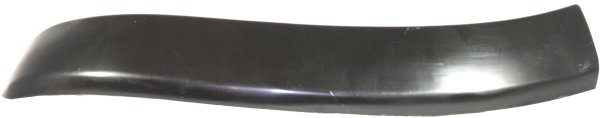 Front Bumper Molding for Ford Escape 2002-2007, Right (Passenger) Side, Lower Wheel Opening, Partially Primed (Ready to Paint), with Appearance Package, Replacement
