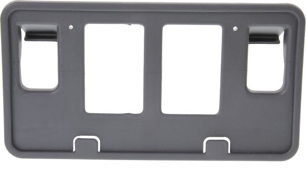 Front License Plate Bracket for Ford F-150/Mark LT (2006-2008), Textured, From 08-9-2005, Excluding FX2 Model, Replacement