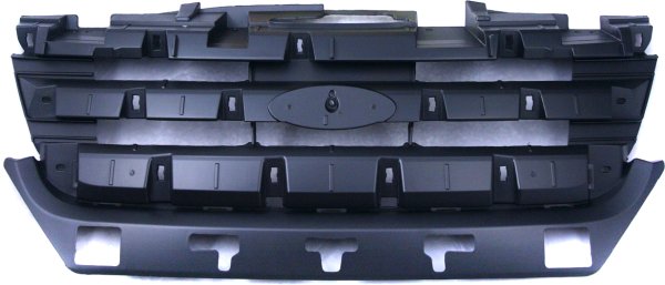 Grille Mounting Panel for 2010-2012 Ford Fusion, Header Panel, Replacement