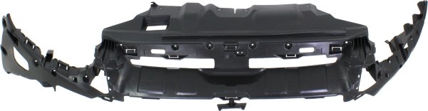 Upper Front Bumper Bracket for Ford Focus 2012-2014, Textured Black Plastic, Suitable for SE, SEL, Titanium Models, Hatchback/Sedan, Replacement
