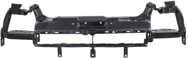 HEADER PANEL for 2010-2013 Ford TRANSIT CONNECT, Grille Opening Panel, Black, Steel, Replacement