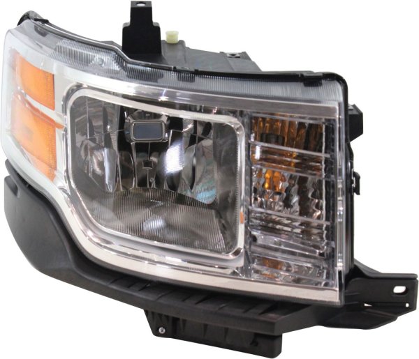 Headlight Assembly for Ford Flex 2009-2012, Right (Passenger), Halogen, SE/SEL Models, Replacement