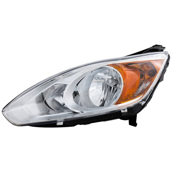 Headlight Assembly for Ford C-MAX 2013-2016, Left (Driver) Side, Halogen, Replacement