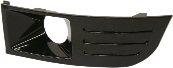 Front Fog Light Molding for Ford Flex 2009-2012, Left (Driver) Side, Primed (Ready to Paint), Replacement