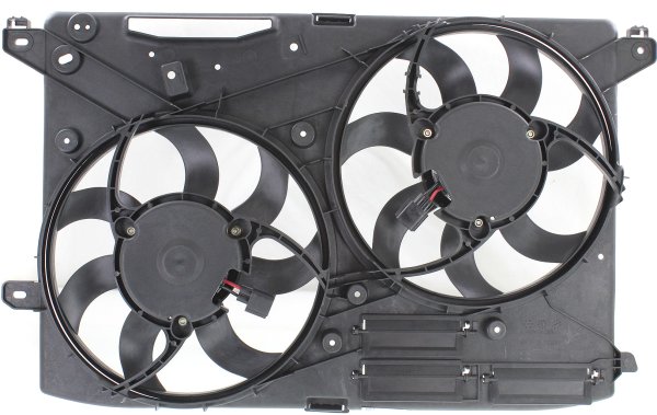 Radiator Fan Assembly for Ford Fusion 2013-2020, Suitable for 2.0 Turbo 2013-2016 and 2.5L Engine, Replacement