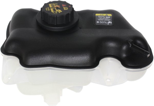 Coolant Reservoir for Ford Mustang 2005-2010, with Cap, Replacement