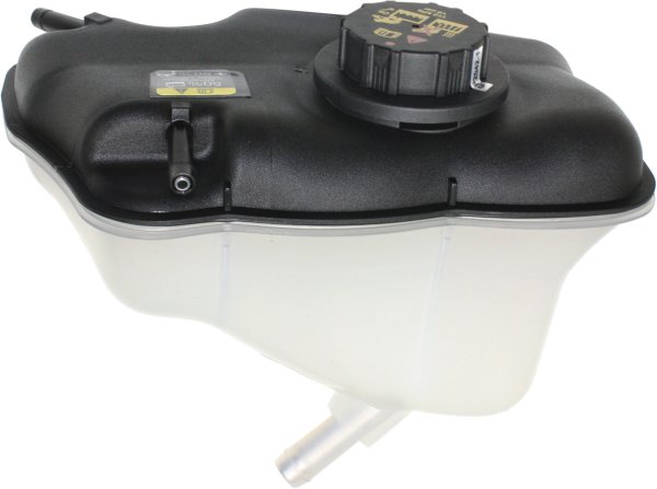 Coolant Reservoir for Ford Mustang 2011-2014, 3.7 Liter/5.0 Liter, with Cap, Replacement