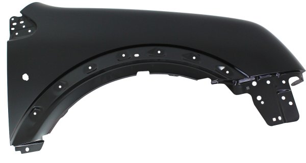 Front Fender for Ford Transit Connect 2010-2013, Right (Passenger), Primed (Ready to Paint), with Signal Light Hole, Replacement