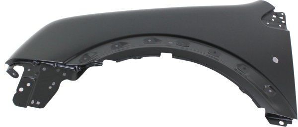 Front Fender for Ford Transit Connect 2010-2013, Left (Driver), Primed (Ready to Paint), with Signal Light Hole, Replacement