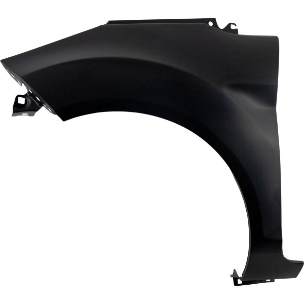 Front Fender Primed (Ready to Paint) for Ford Fiesta 2011-2019, Left (Driver), Excluding ST Model, Hatchback Without Rocker Moldings/Sedan, Replacement