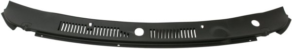 Cowl Grille for Ford Mustang 1999-2004, ABS Construction, Black, Replacement