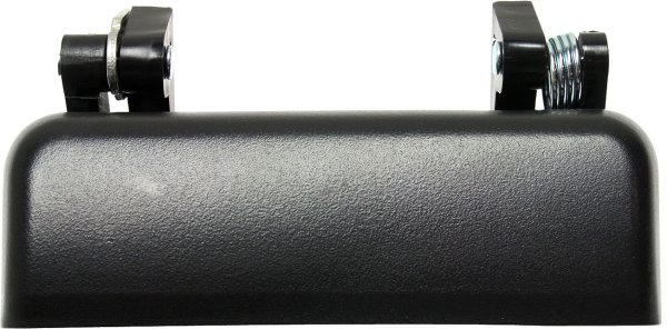 Front Exterior Door Handle for Ford Explorer 1991-1994 Right (Passenger), Textured Black, Without Keyhole (=Rear), Replacement
