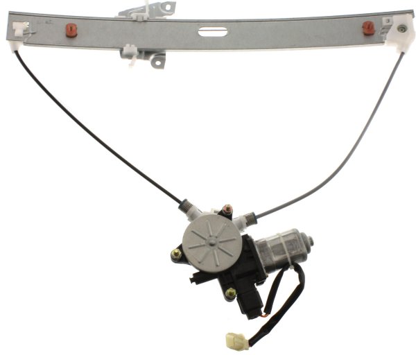 Front Window Regulator with Motor for Ford Escape 2001-2007, Mercury Mariner 2005-2007, Power, Left (Driver), Replacement