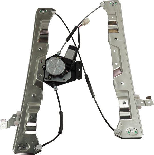 Front Window Regulator with Power Motor for Ford Explorer/Mercury Mountaineer 2002-2007, Right (Passenger), Replacement
