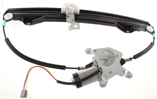 Power Rear Window Regulator with Motor for 2002-2010 Ford Explorer, Left (Driver) Side, Replacement