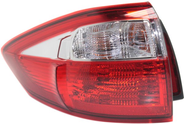 Outer Tail Light Assembly for Ford C-MAX 2013-2016, Left (Driver) Side, Replacement