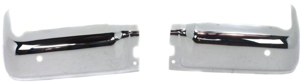 Step Bumper Face Bar for Ford F-150 2009-2014, Without Pad, With Pad Provision, Without Mounting Bracket, Chrome, With Rear Object Sensors Holes, Excluding Raptor Model, Styleside, Replacement