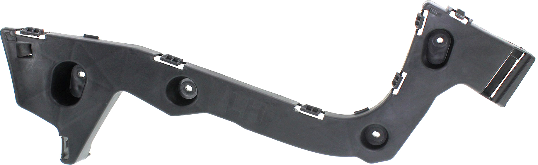 Rear Bumper Bracket Left (Driver) Side Cover for Ford Focus Sedan 2012-2014, Plastic, Replacement